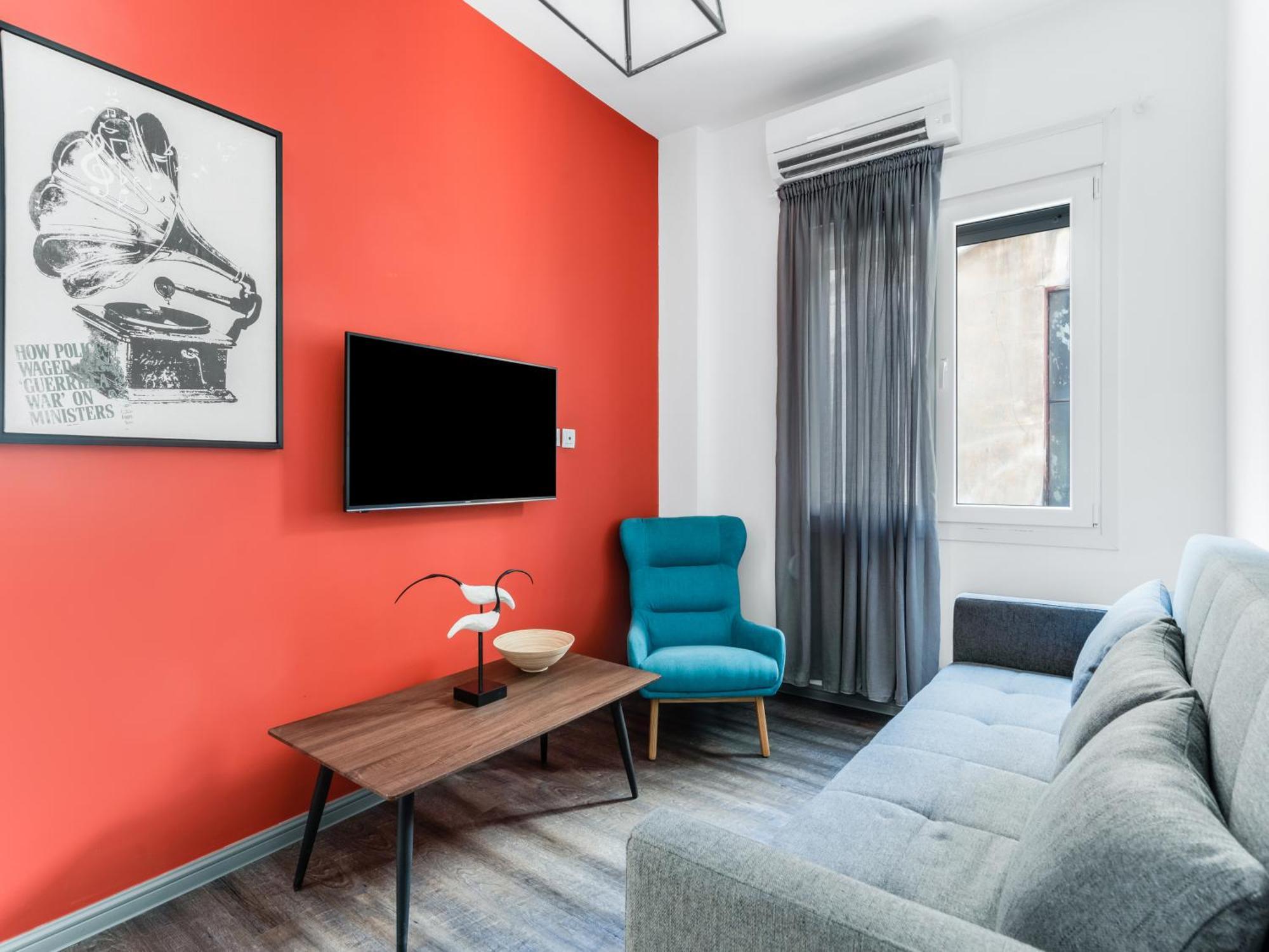 Appartement Sanders Center Athènes Chambre photo